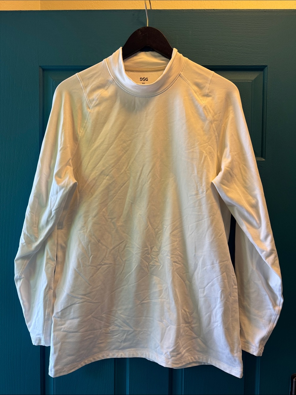 DSG White Long Sleeve Men's Tee